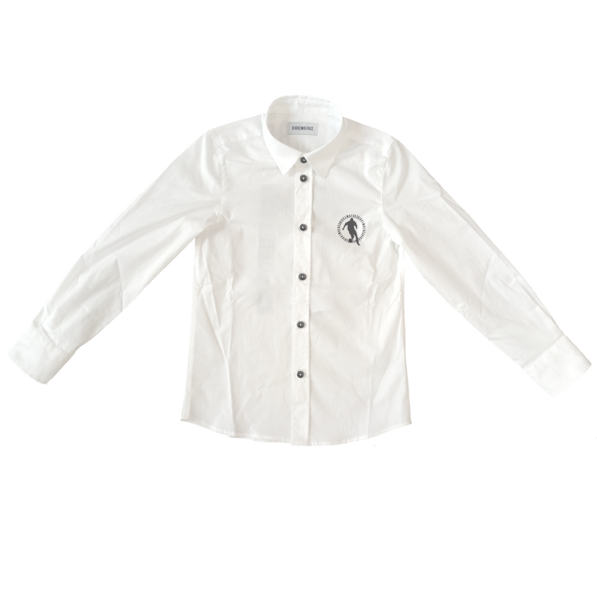Bikkembergs | Camicia bianca-nera bambino