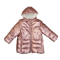 Refrigue | Giubbotto rosa metallizzato bambina