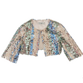 Petit | Giacchino bambina paillettes multicolor
