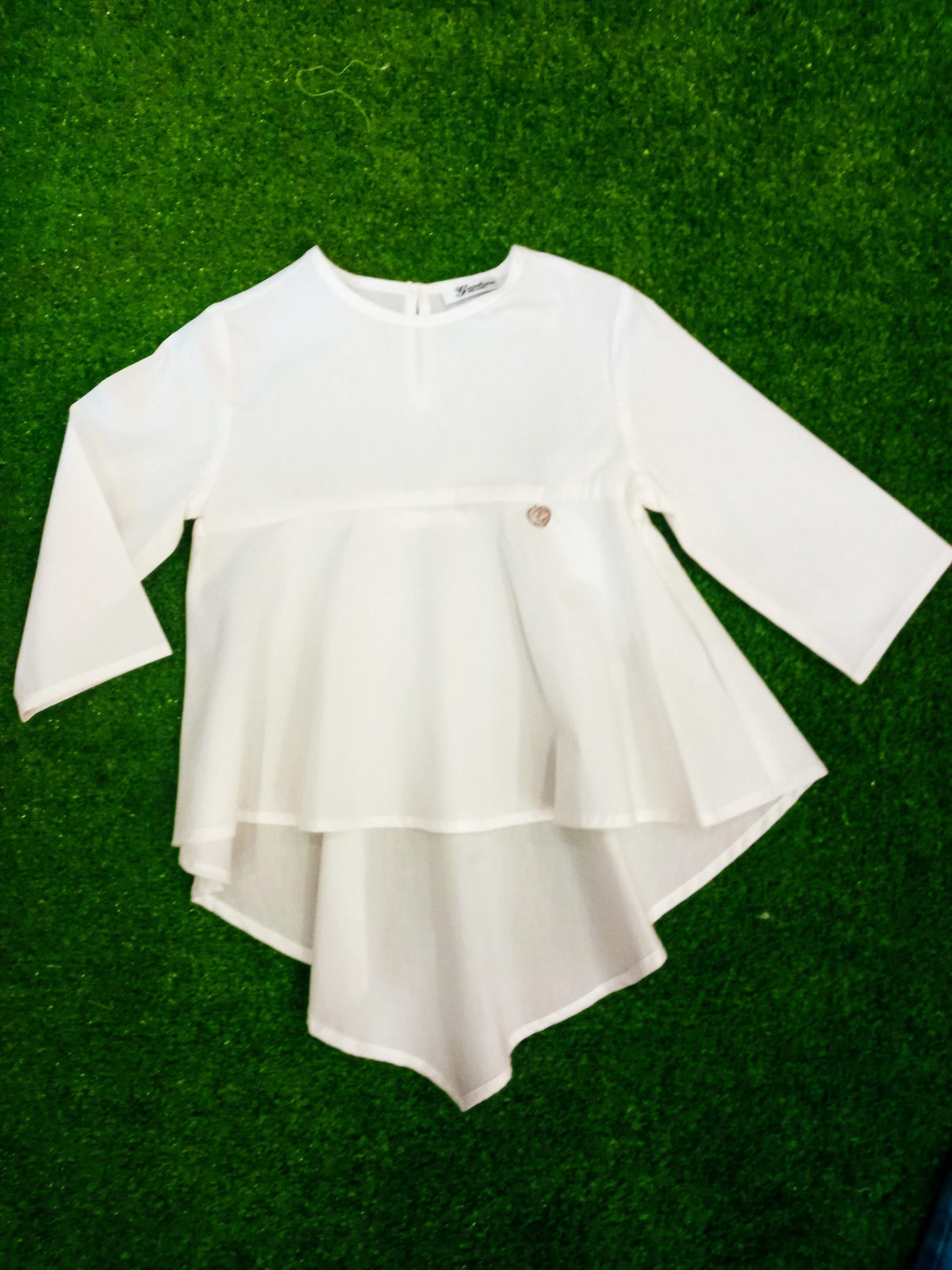 Camicia svasata cotone Gaialuna