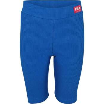 Fila | Ciclista costine azzurro ragazza