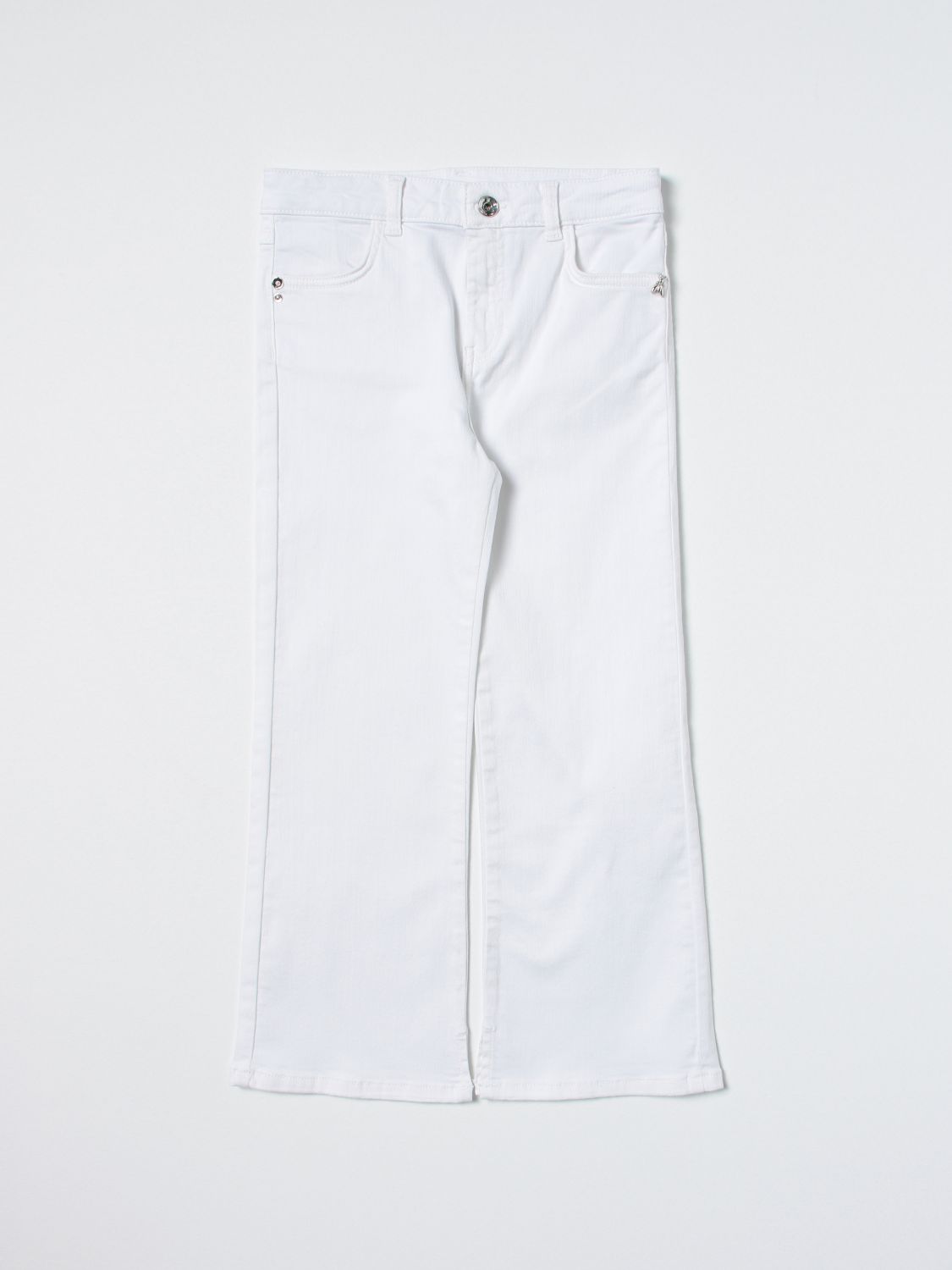 Patrizia Pepe | Jeans palazzo bianco bambina