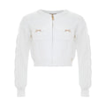Kocca | Giacca in maglia panna