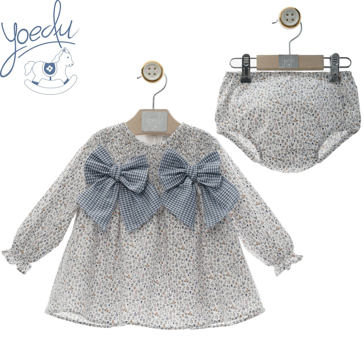 Yoedu | Abito con culotte celeste