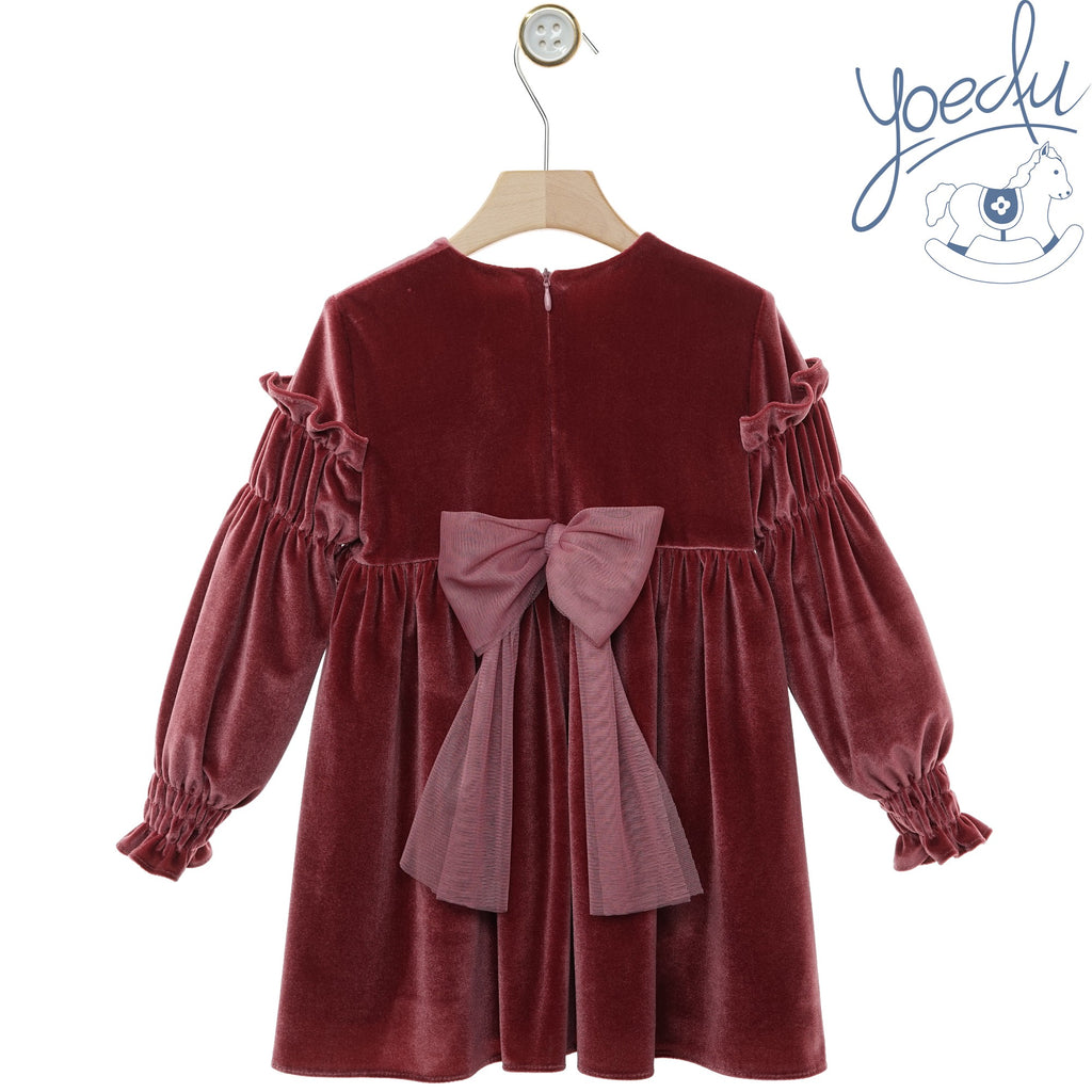 Yoedu | Abito ciniglia punto smock