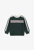Fila | Felpa verdone bianco girocollo