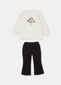 Liujo | Completo felpa + pantalone a zampa