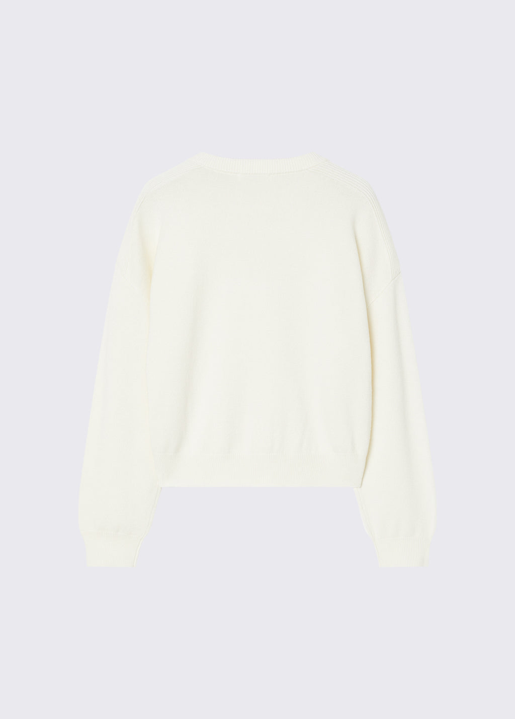 Liujo | Maglione panna logo strass