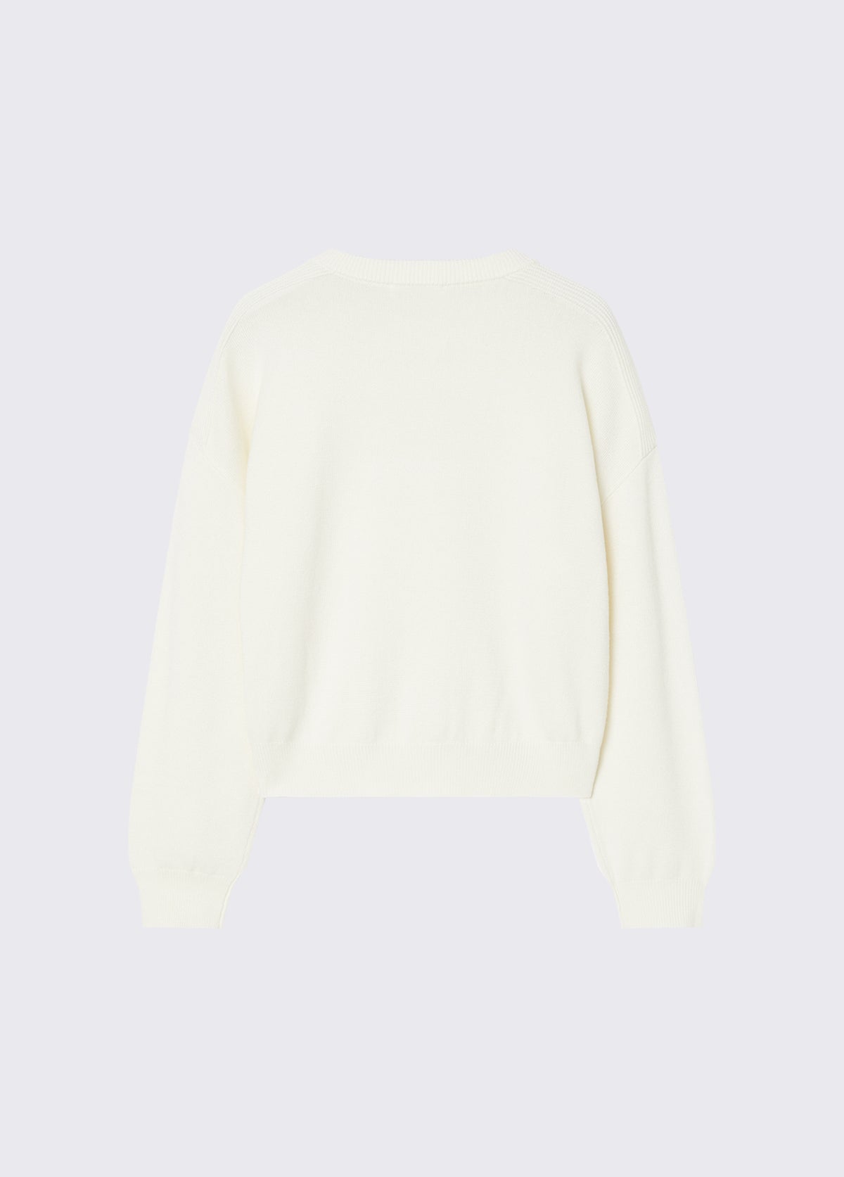 Liujo | Maglione panna logo strass