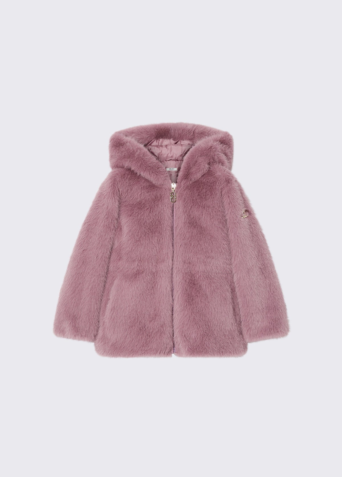 LiuJo | Pellicciotto malva bambina