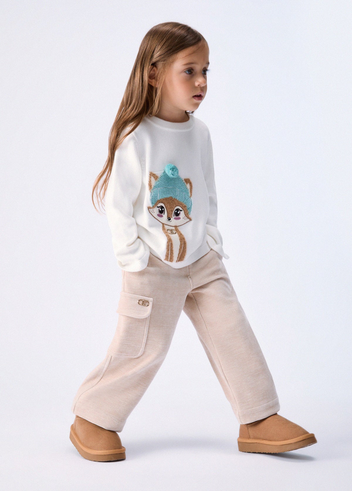 Liujo | Pantalone palazzo beige velluto