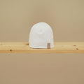 Cappellino bianco beige