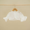 Ninnaoh | Bolerino organza bianco