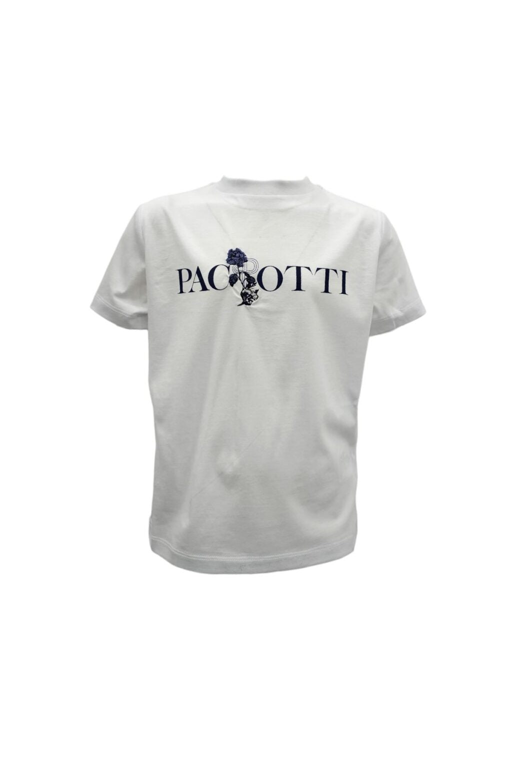 Paciotti | T-shirt bianca rosa blu ragazzo