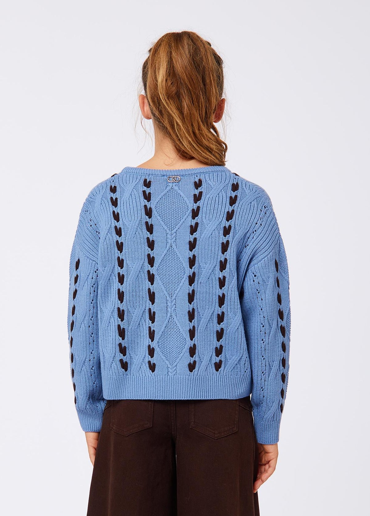 Liujo | Maglione cielo marrone