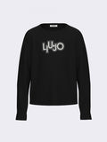 LiuJo | T-shirt m/l nera ragazza