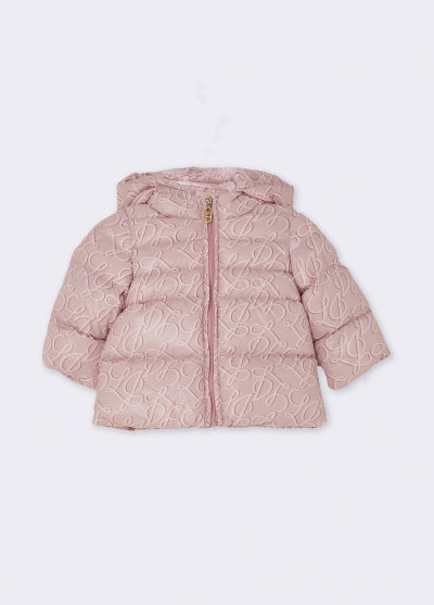 LiuJo | Giubbino rosa logato neonata