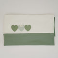 Ninnaoh Pure Love | Piumoncino panna verde cuori
