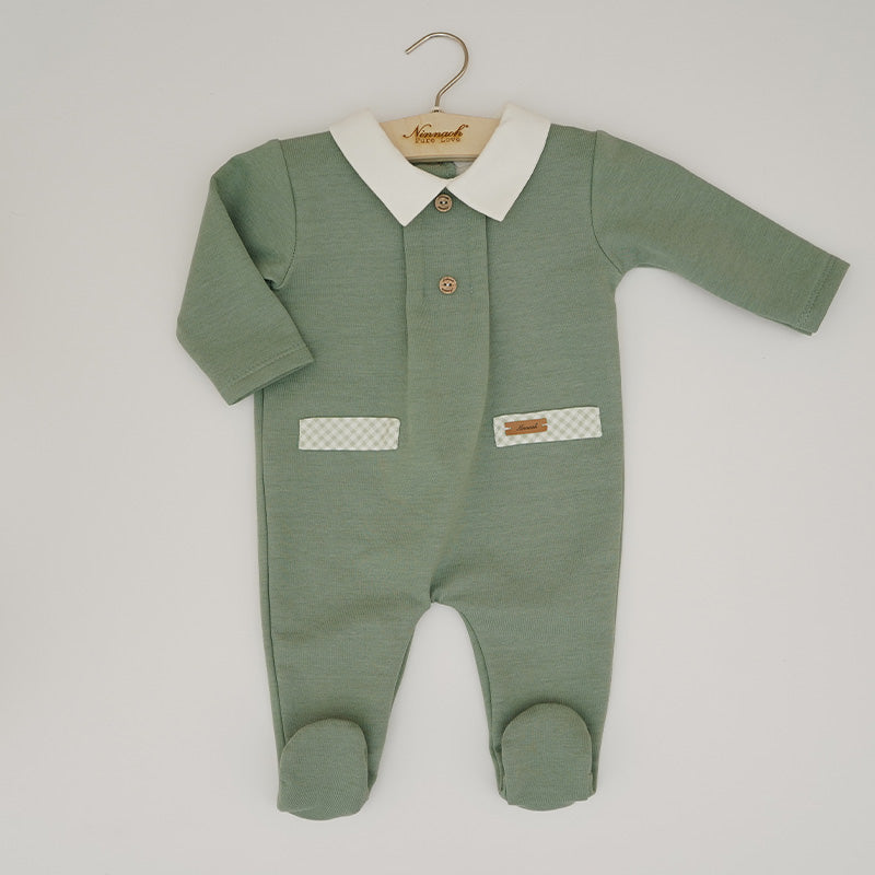 Ninnaoh Pure Love | Tutina neonato verde