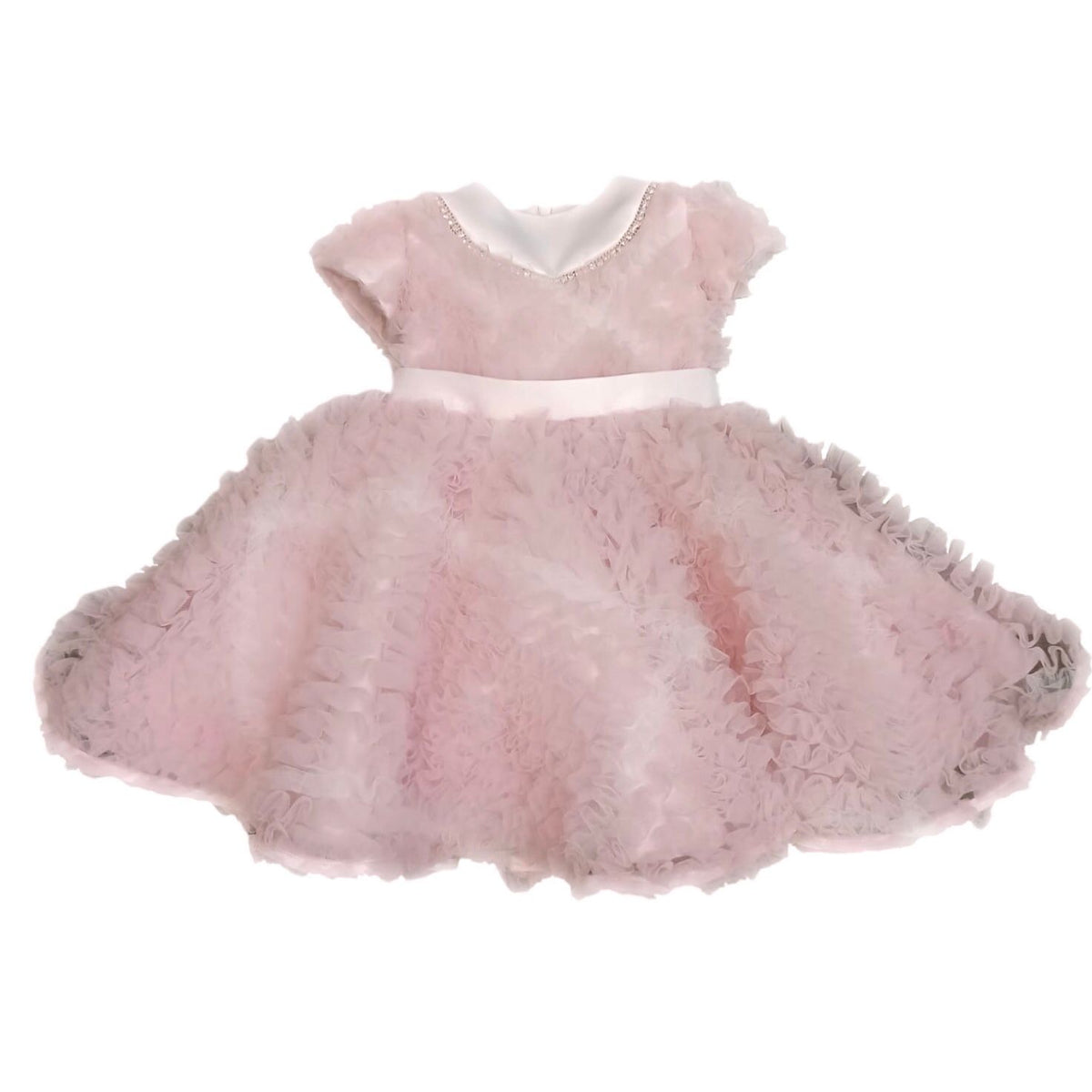 Petit | Abito neonata lilla tulle