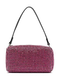 Patrizia Pepe | Borsa pochette fucsia strass