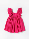 Patrizia Pepe | Abito ragazza cotone fucsia