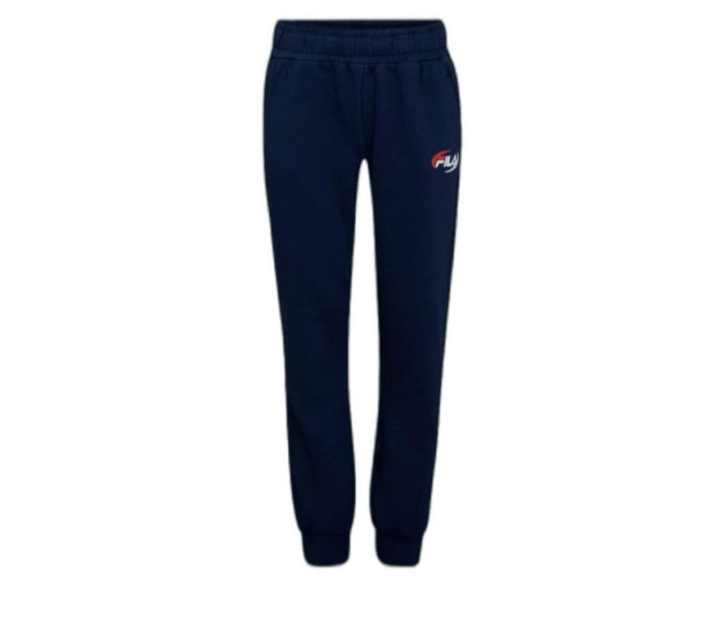 Fila | Pantalone felpa blu stampa rossa