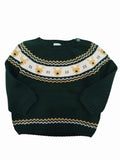Sardon | Maglione Natale verde renne