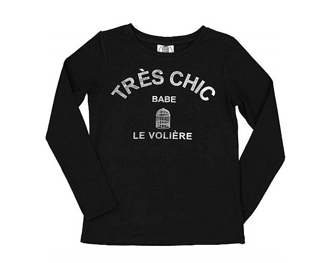 Le Voliere | T-shirt nera