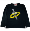 Paciotti | T-shirt nera manica lunga ragazzo