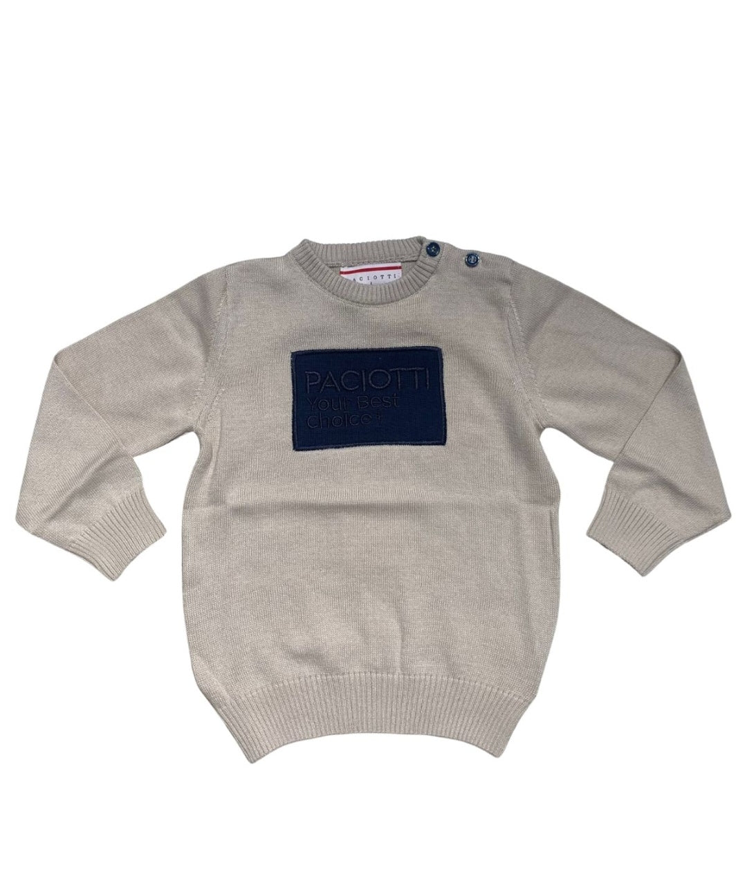 Paciotti | Maglioncino beige bambino