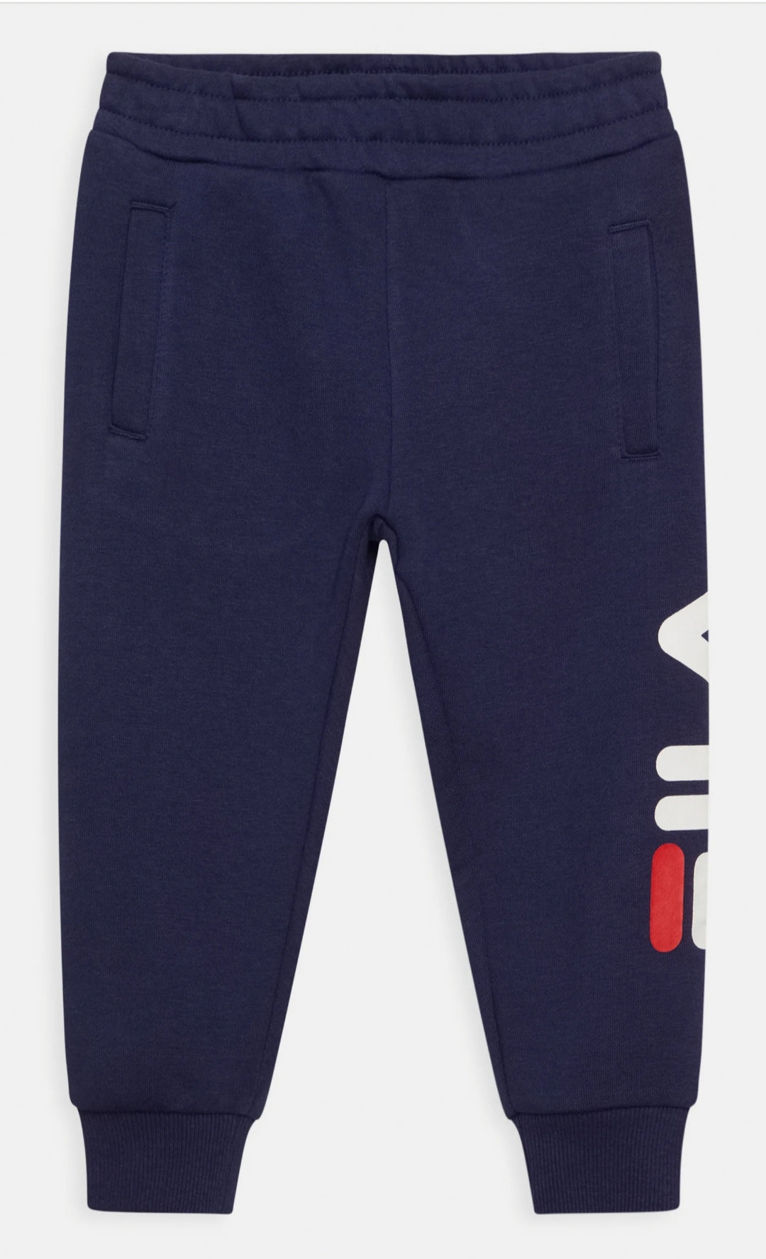 Pantalone cotone bambino blu Fila