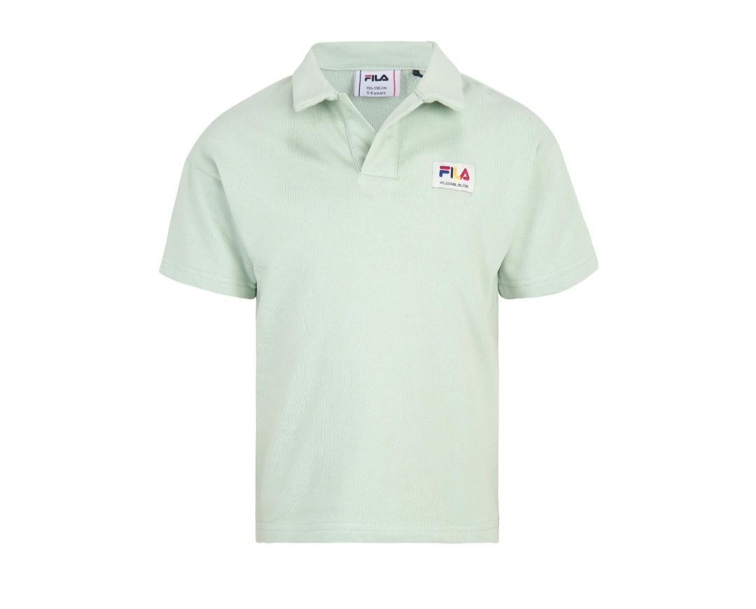 Fila | Polo verde acqua bambina