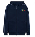 Fila | Felpa bambino zip blu cappuccio