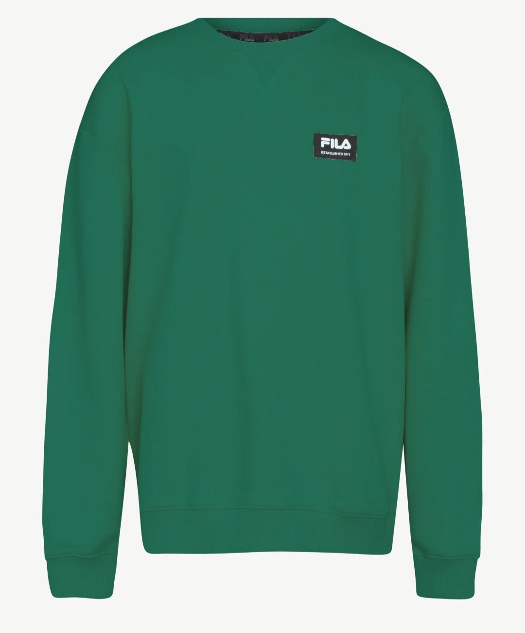 Fila | Felpa verde stampa hippie ragazza