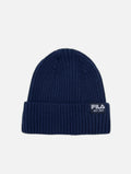 Fila | Cappello blu a coste risvolto