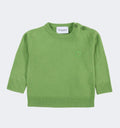 Trussardi | Maglione lana girocollo verde neonato