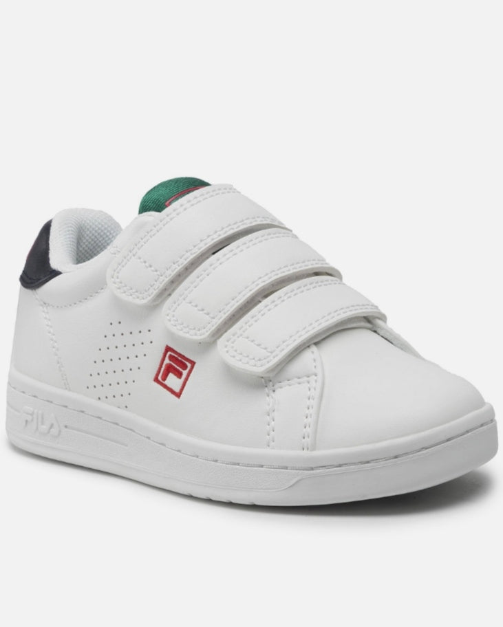 Fila | Crosscourt velcro ragazzo bianco verde