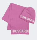 Trussardi | Set cappello sciarpa fuxia bambina