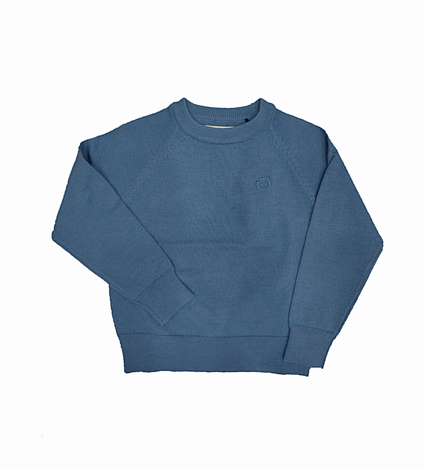 Trussardi | Maglione azzurro girocollo bambino