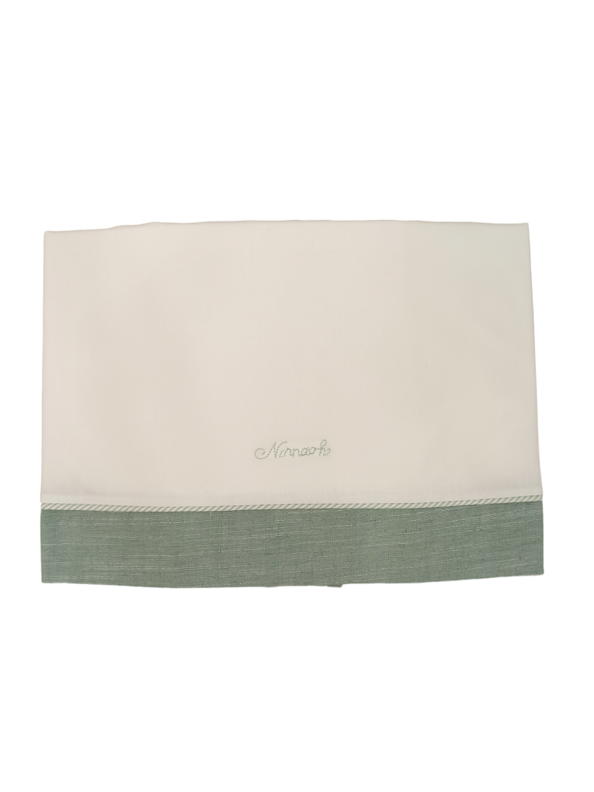 Ninnaoh | Lenzuolo bianco verde
