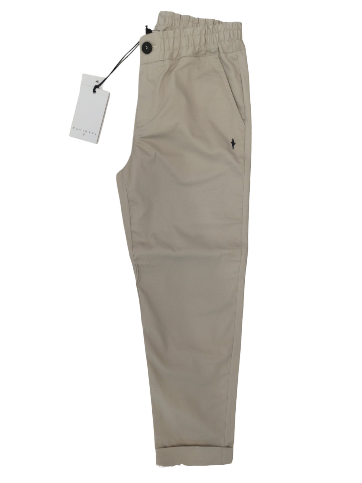 Paciotti | Pantalone carrot tortora ragazzo