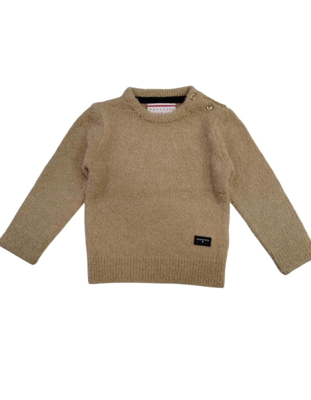 Paciotti | Maglione sabbia bambino