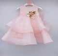 Mimilù | Abito battesimo organza rosa
