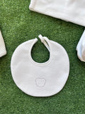 Ninnaoh | Bavetta bianca beige orsetto