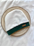 Ninnaoh | Cappello felpa panna verde neonato