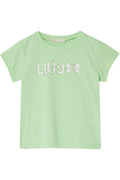 Liujo | T-shirt verde mela bambina
