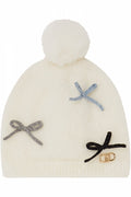 Liujo | Cappello bianco fiocchetti