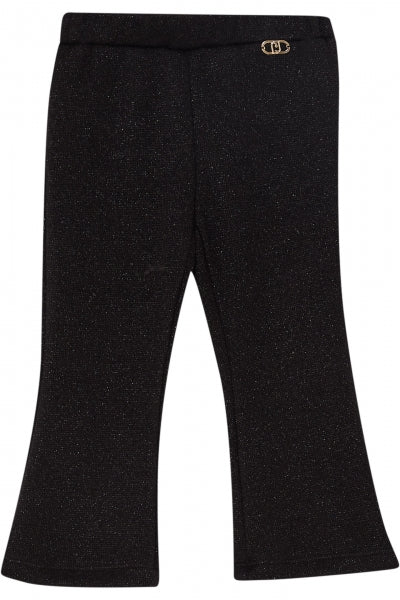 Liujo | Pantaloni zampa lurex