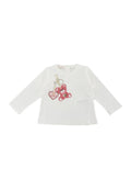 Liujo | T-shirt bianca orsetto Camelia